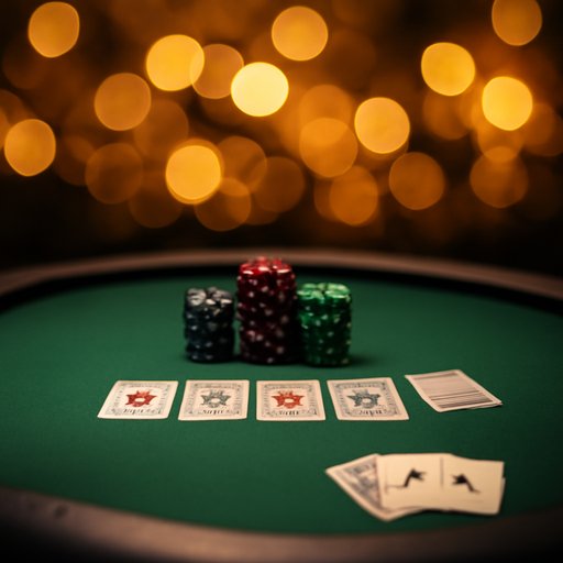 DB333 Card Table Poker View